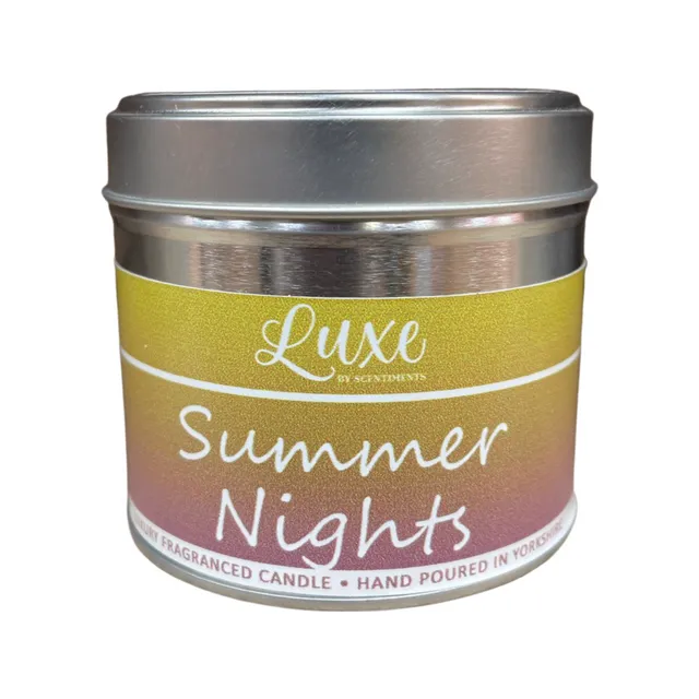 Summer Nights Candle Tins