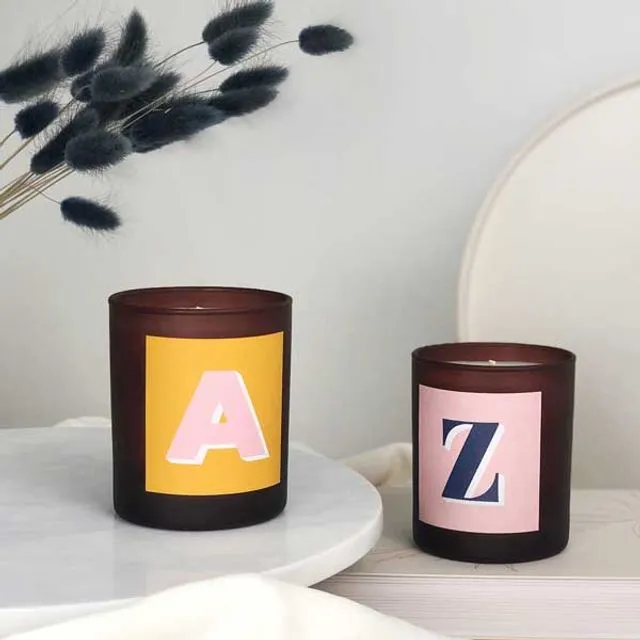 Initial candle | 150g midi alphabet candle