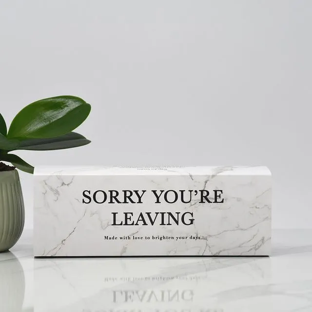Sorry You're Leaving - Gift Set of 3 candles