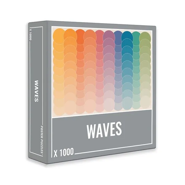 Waves Jigsaw Puzzle (1000 pieces)