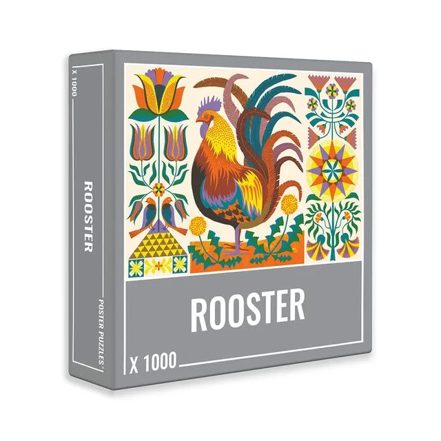 Rooster Jigsaw Puzzle (1000 pieces)
