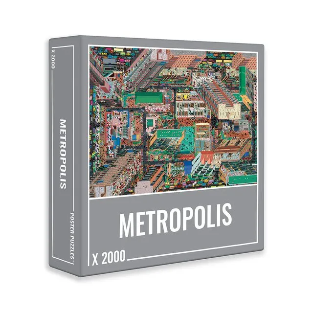 Metropolis Jigsaw Puzzle (2000 pieces)