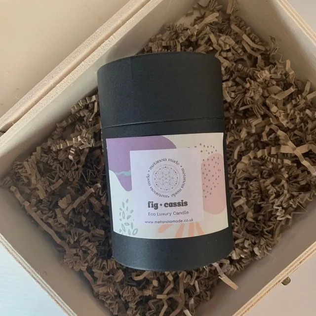 Fig + Cassis Vegan Candle