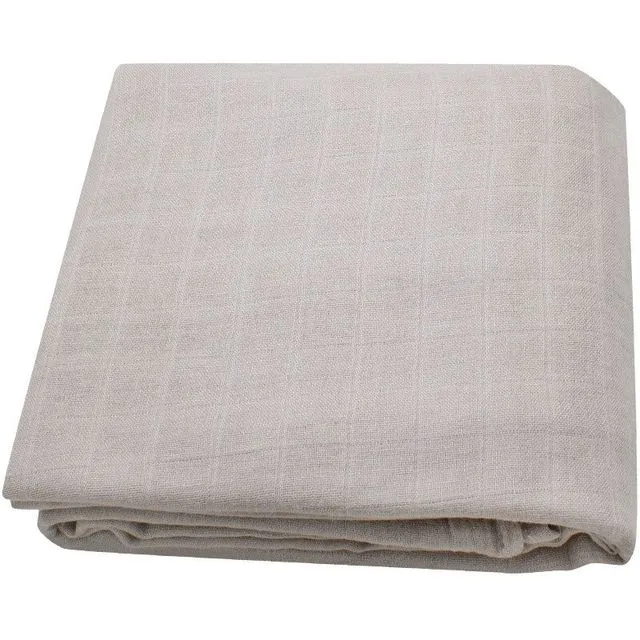 120x120cm Newborn Bedding Cotton Bamboo Blanket Swaddling Baby Blankets Muslin Swaddle Blanket Diaper (Gray)