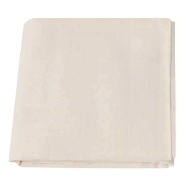 120x120cm Newborn Bedding Cotton Bamboo Blanket Swaddling Baby Blankets Muslin Swaddle Blanket Diaper (Milk)