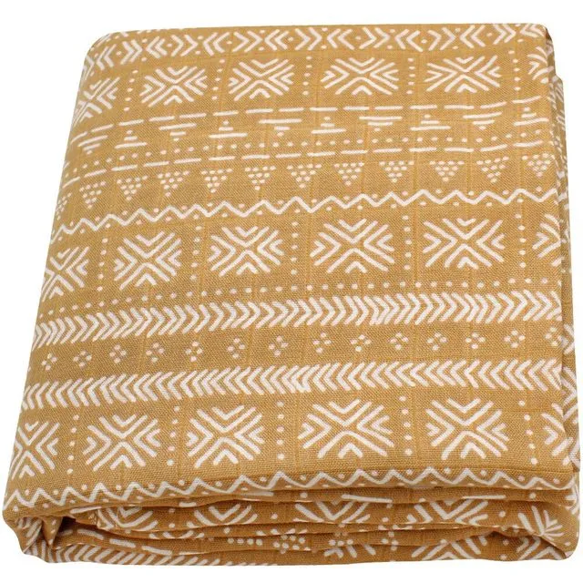 70% Bamboo+30% Cotton Muslin Swaddles Baby Blankets Newborn Bedding Blanket Feeding Cover Flower Baby Blanket Diaper - Tribe