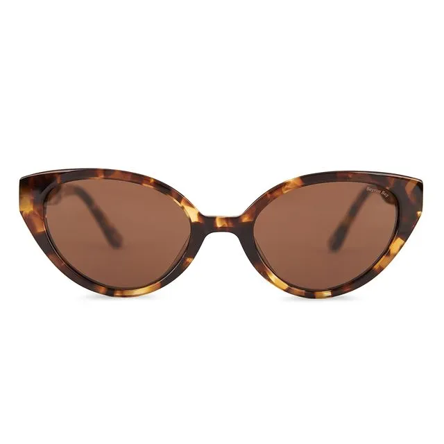Margaret Brown Sunglasses - Brown Lenses