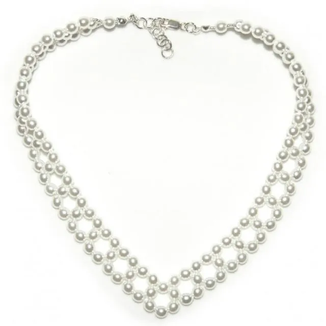 ELEGANT PEARL CHAIN NECKLACE