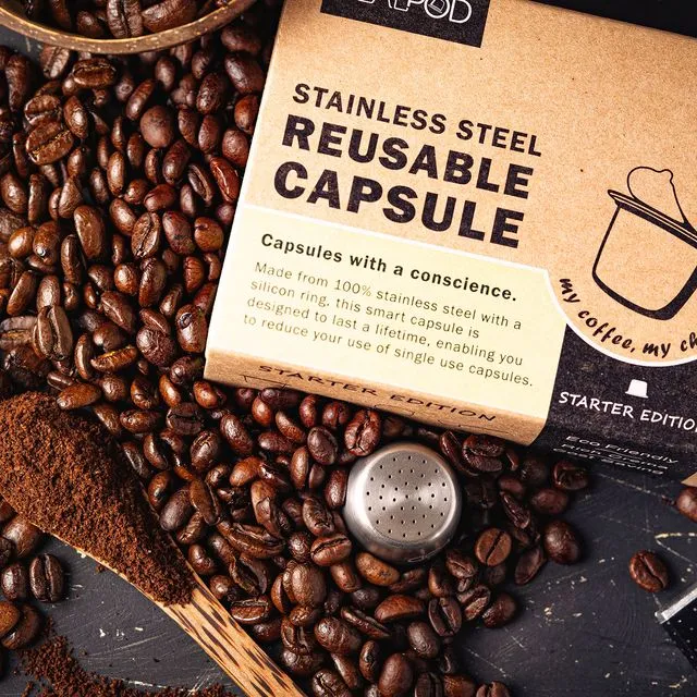 SealPod Nespresso® Reusable Coffee Pod Starter Pack (1 pod)
