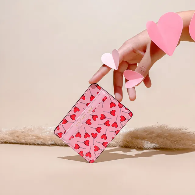 Card Holder - Candy Hearts