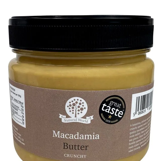 Crunchy Macadamia Butter 1Kg