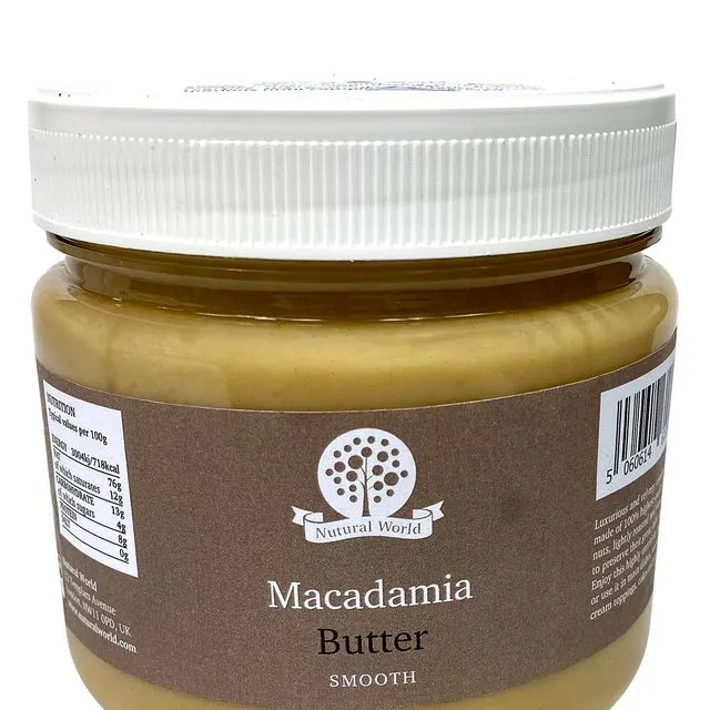 Smooth Macadamia Butter 1Kg