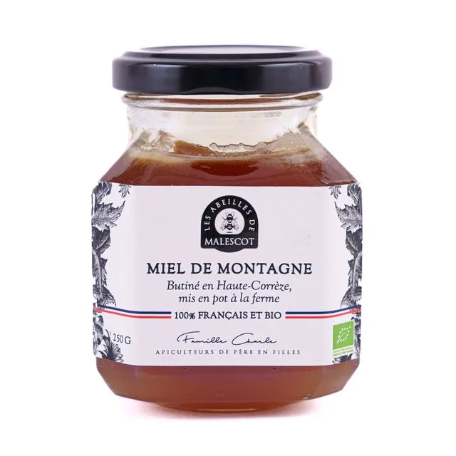 Organic Mountain Honey (250g)