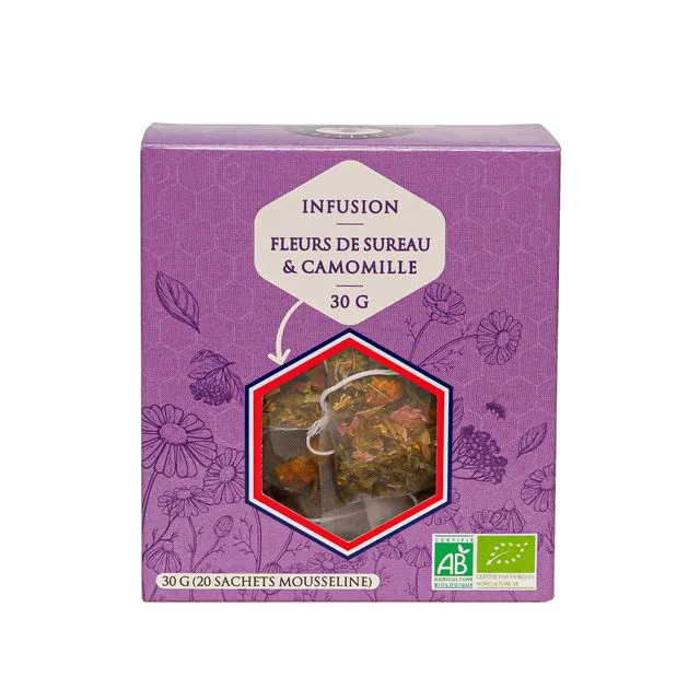 Elderflower and Chamomile Organic Infusion (20 Teabags)