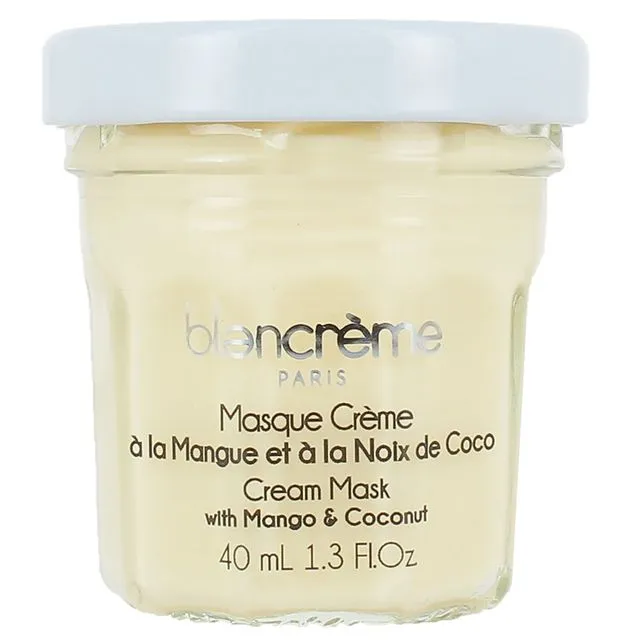 Blancreme Face Mask Crème - Mango &amp; Coconut 40ml