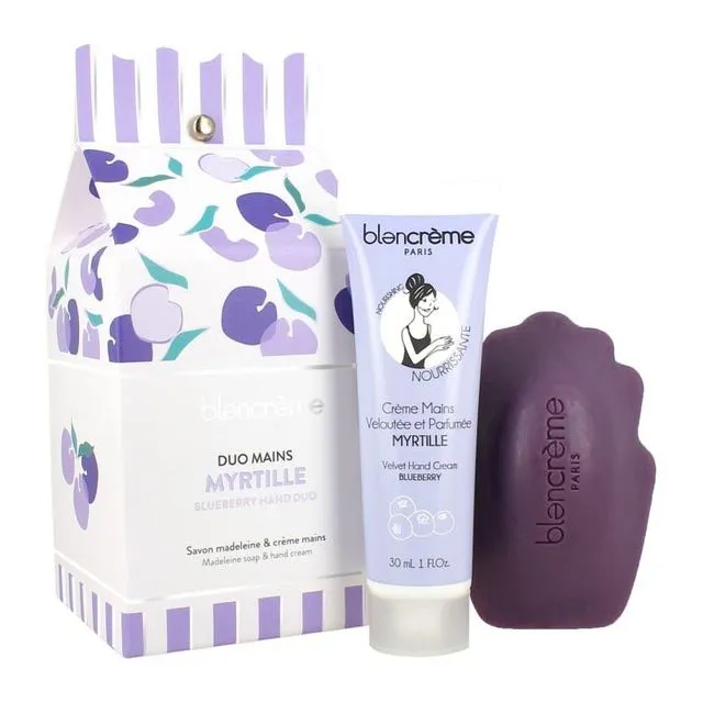 Blancreme Hand Delice Duo - Blueberry