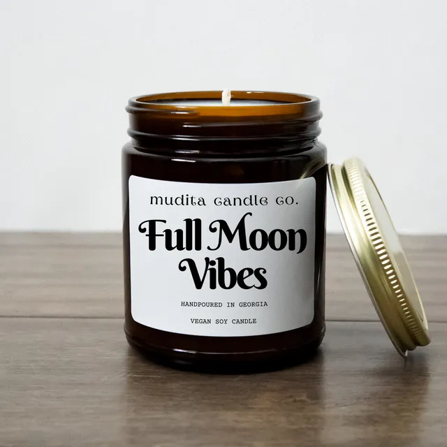 Full Moon Vibes | 9oz Natural Soy Candle