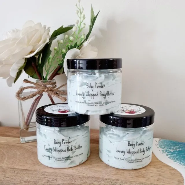 Baby Powder Luxury Whipped Body Butter Mousse