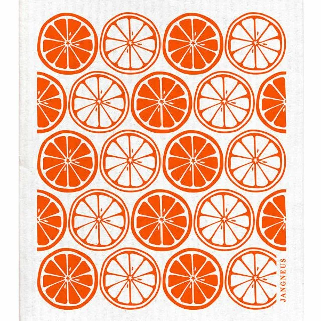 Swedish Dishcloth - Citrus - Orange