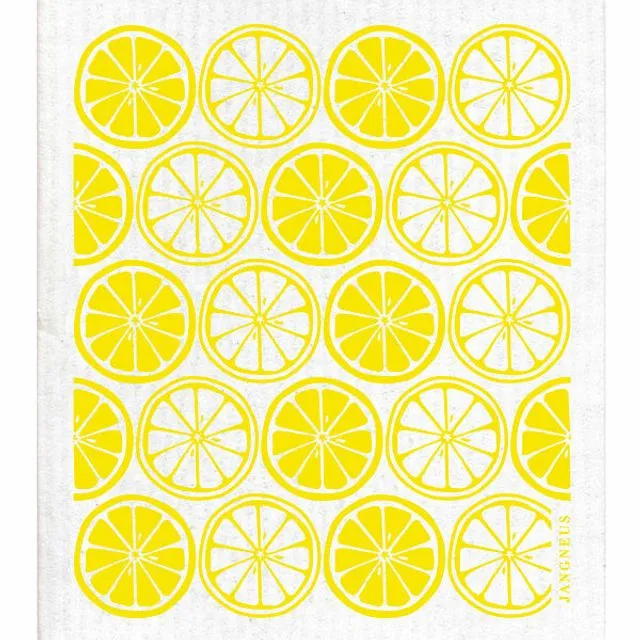 Swedish Dishcloth - Citrus - Yellow