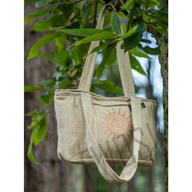 Organic Hemp Handmade Handbags Beach Bag Shoulder Bag | Outd