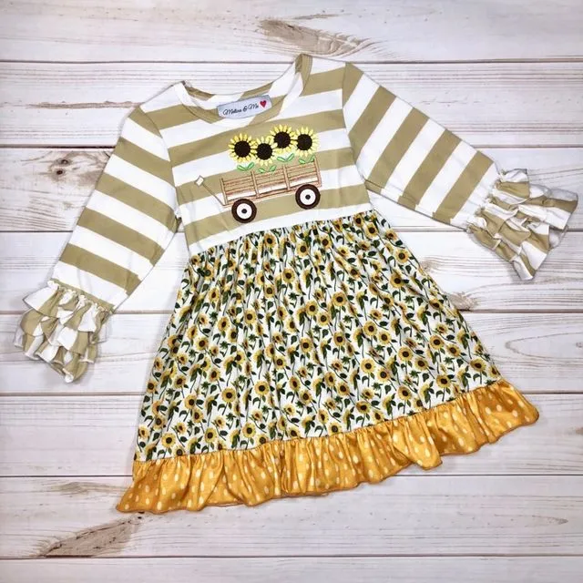 Sunflower Field Dress