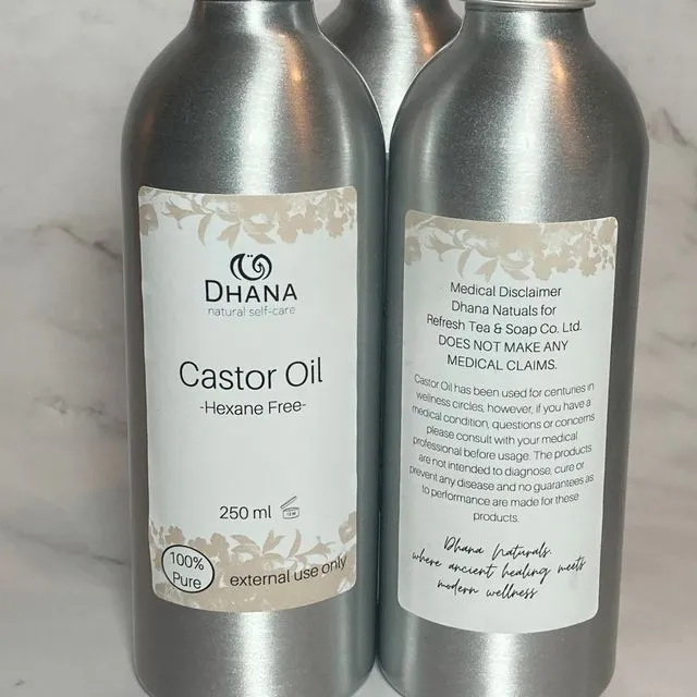 Castor Oil Bottle 1L Aluminum Bottle
