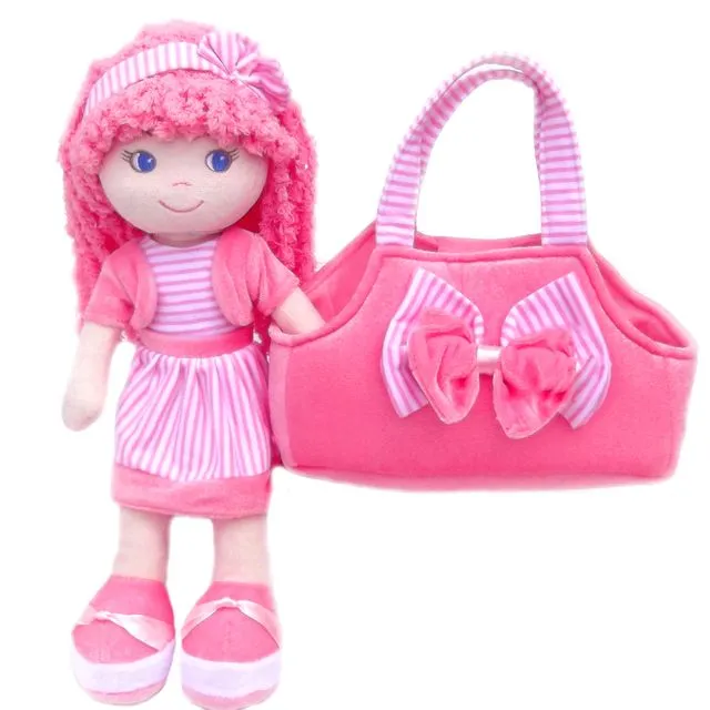 Leila Dress Up Doll with Purse