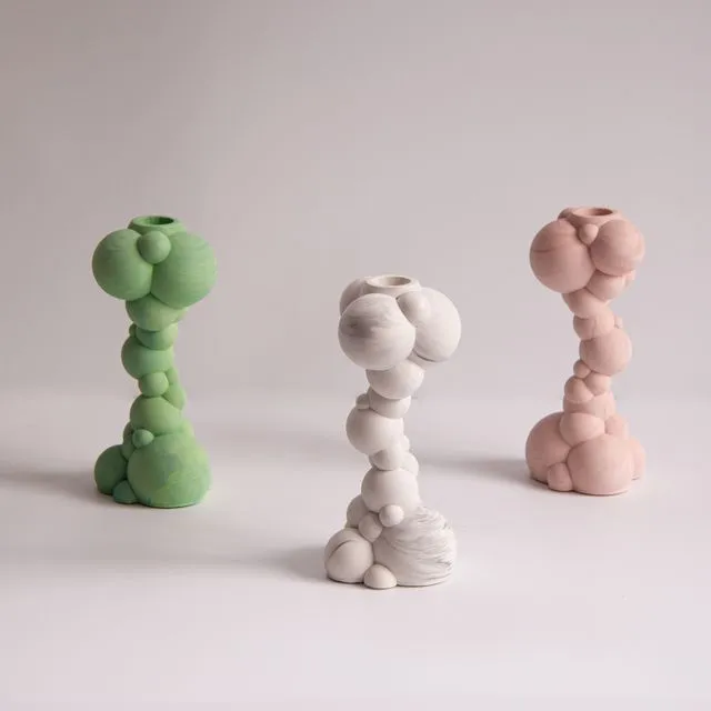 Collection Molecules - Tall candle holder