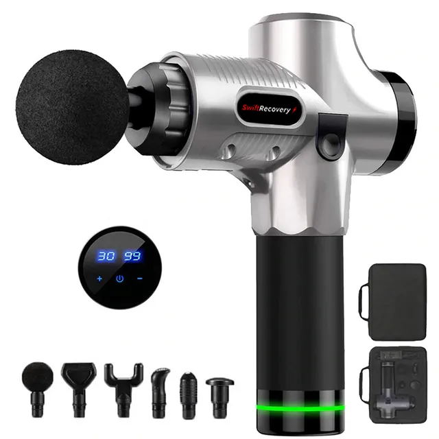 SwiftRecovery Massager Silver