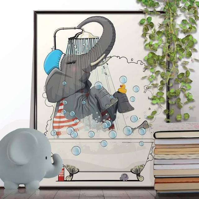 Elephant in the Bath