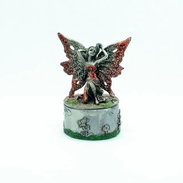 Fairy Trinket Box (Red)