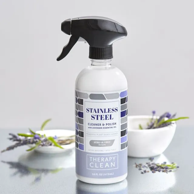 Therapy Stainless Steel Cleaner & Polish Kit
