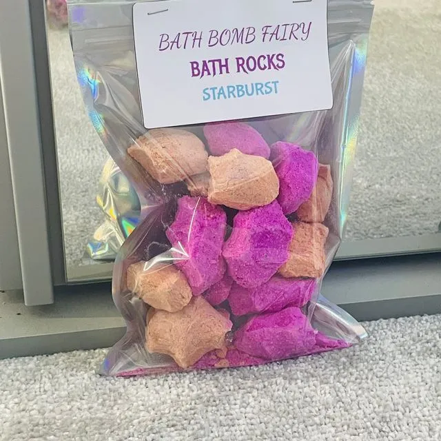 Bath rocks - starburst