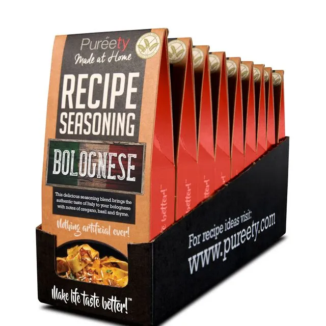 GLUTEN FREE Bolognese Recipe Seasoning 50g - Case of 9