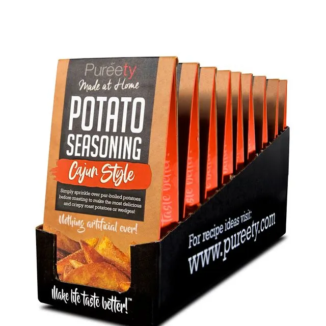 Cajun Potato Seasoning 40g - Case of 9