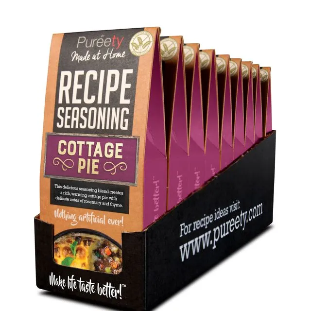 GLUTEN FREE Cottage Pie Recipe Seasoning 50g Case of 9