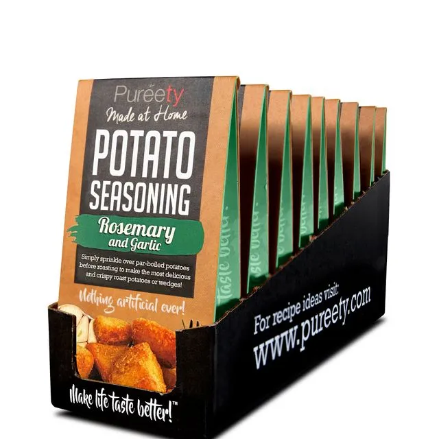 Rosemary & Garlic Potato Seasoning 40g - Case of 9