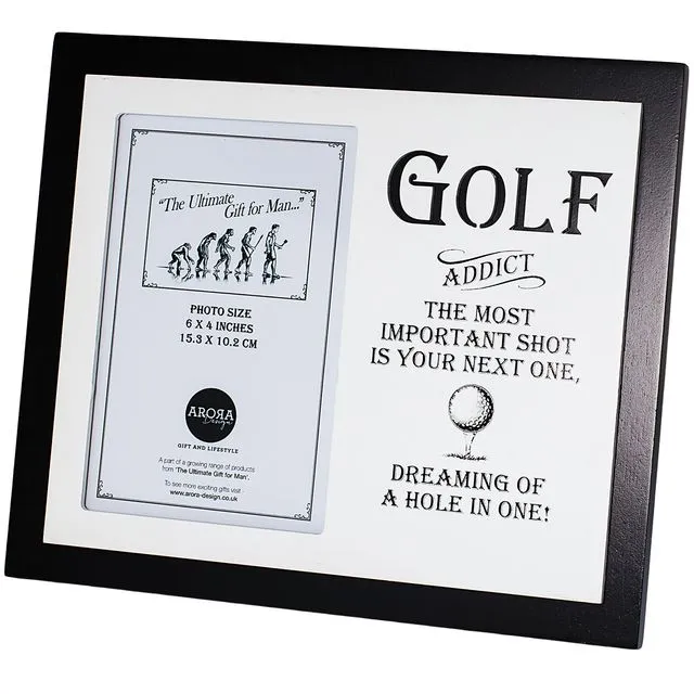 Ultimate Gift for Man Photo Frame - Golf