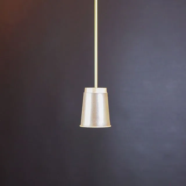 Golden Cup" hanging lamp