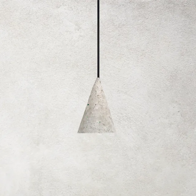 Hanging lamp "Cône de dentelle" - NEW