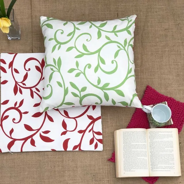 Leaves-Dual Sided Outdoor Cushion Cover