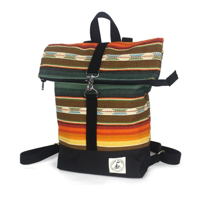 Mini Brightday Backpack: Sunset Stripe