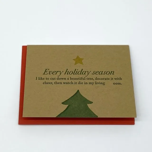 Christmas - Tree Card
