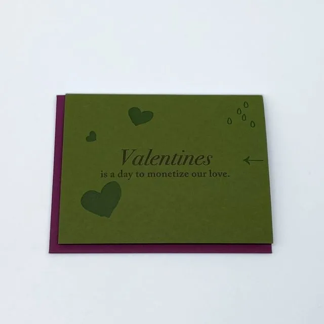 Valentine - Monetize Card