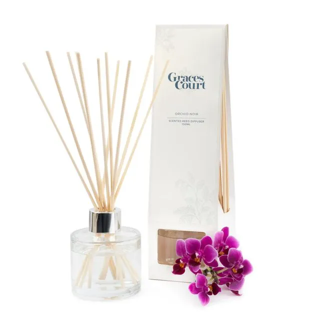 Orchid Noir 100ml Reed Diffuser - Pack of 6