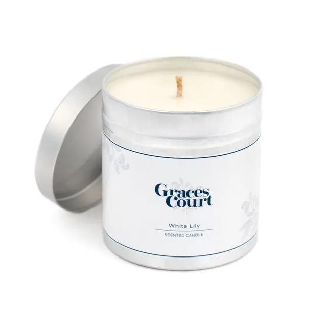 White Lilly 350gram Candle - Pack of 6