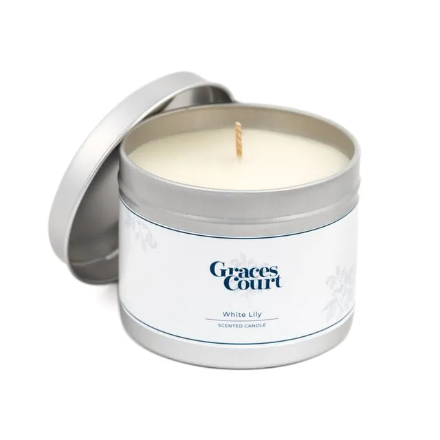 White Lilly 225gram Candle - Pack of 6
