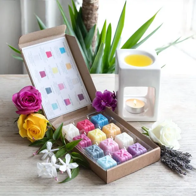 Wax Melts Floral Selection Box - Pack of 10