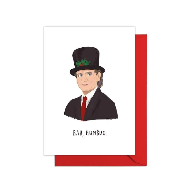 Scrooged A6 Christmas Card - Pack of 6